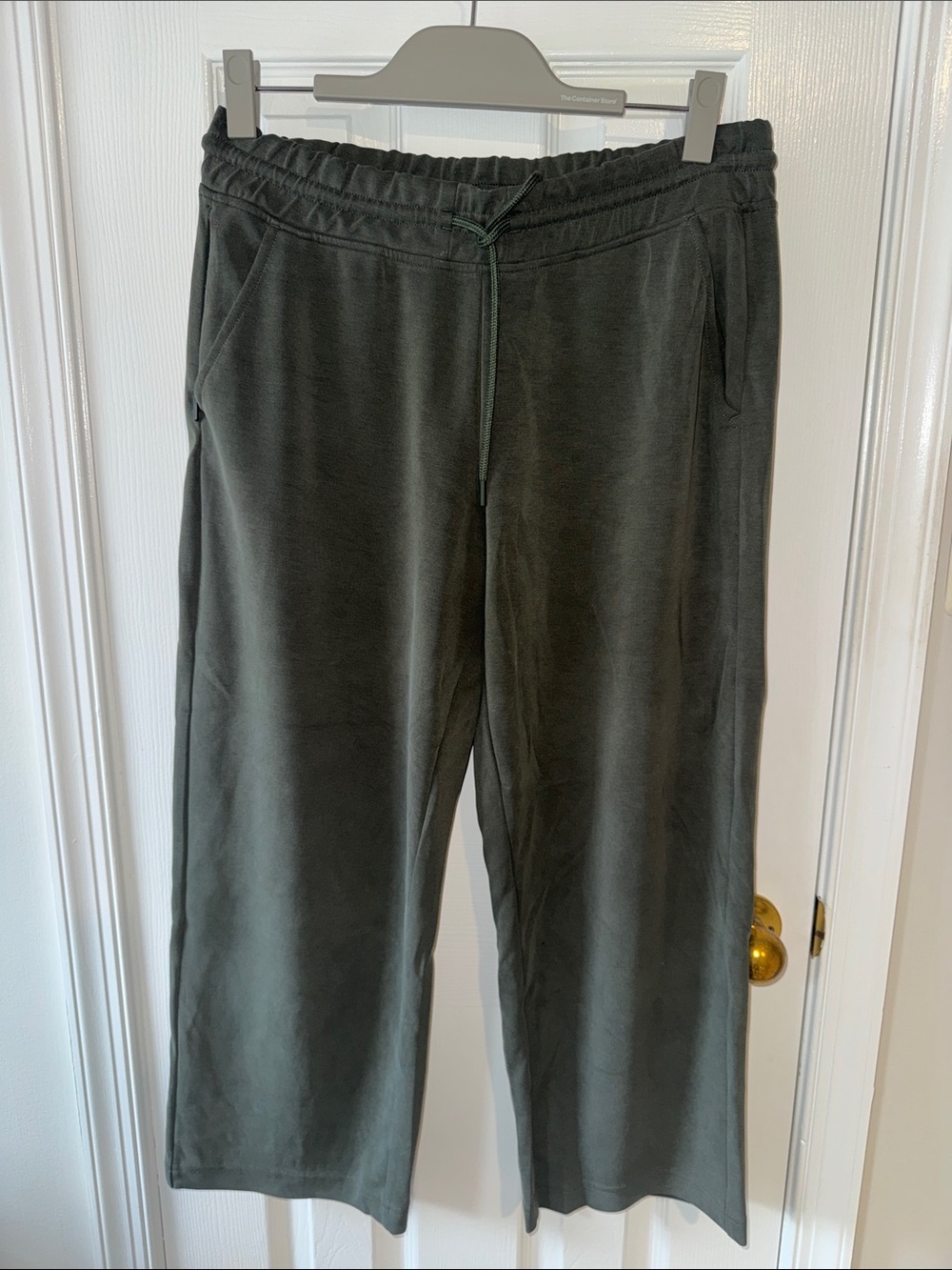 Athleta Olive Drawstring Jogger Pants